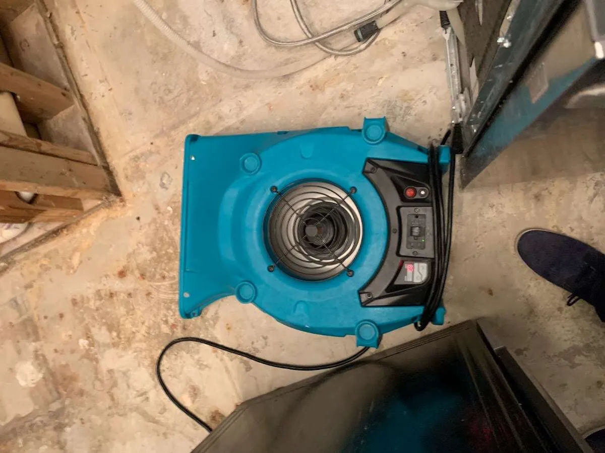 Air mover drying equipment for Mold Remediation & Removal in Lake Holiday